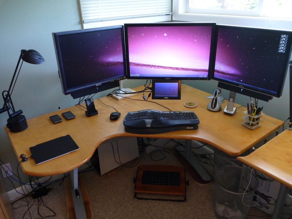 Homemade Custom Diy Ergonomic Computer Desk